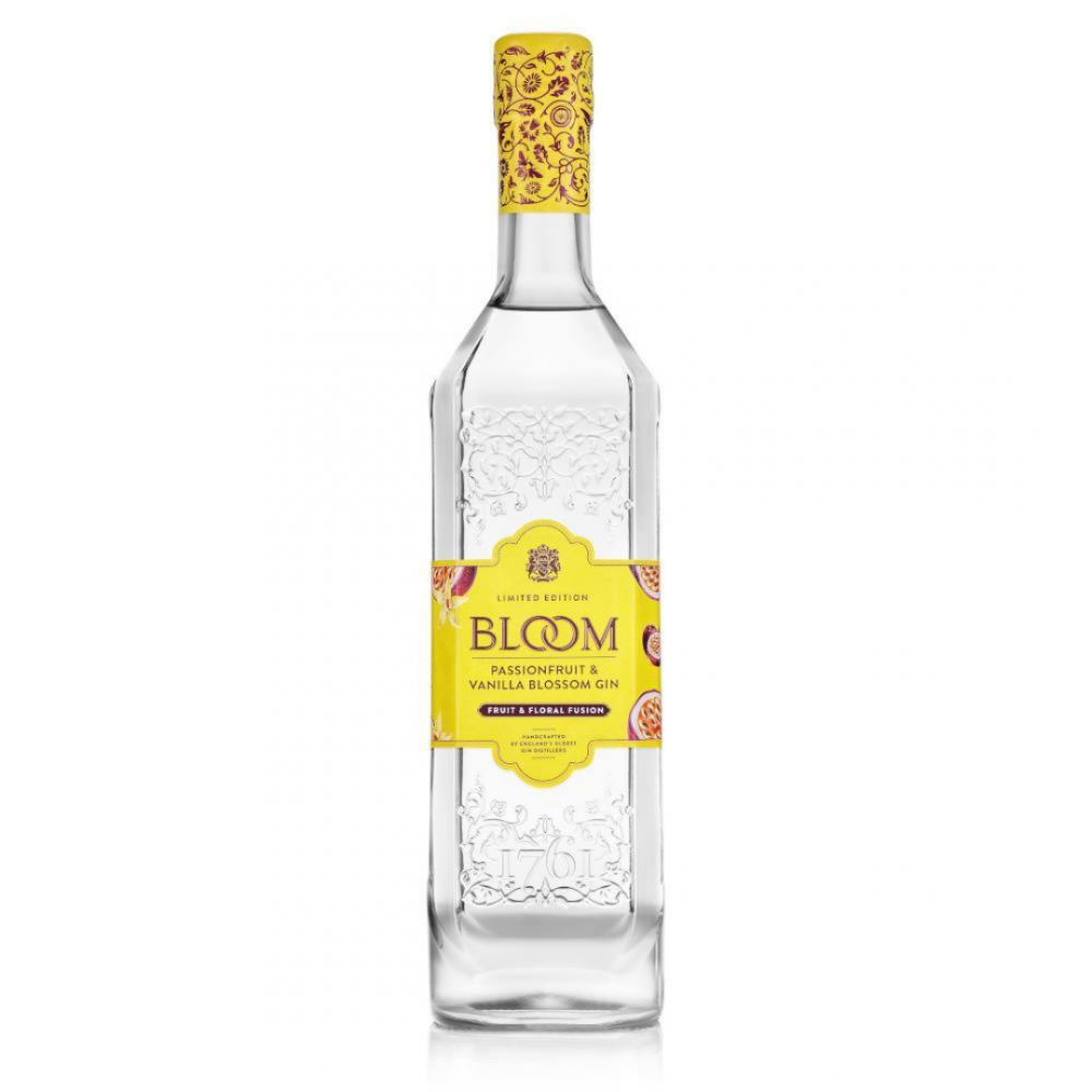 Gin Bloom Passionfruit & Vanilla Blossom, 40% alc., 0.7L, Anglia 0.7L