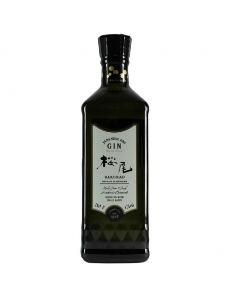 Gin Sakurao Original, 47% alc., 0.7L, Japan