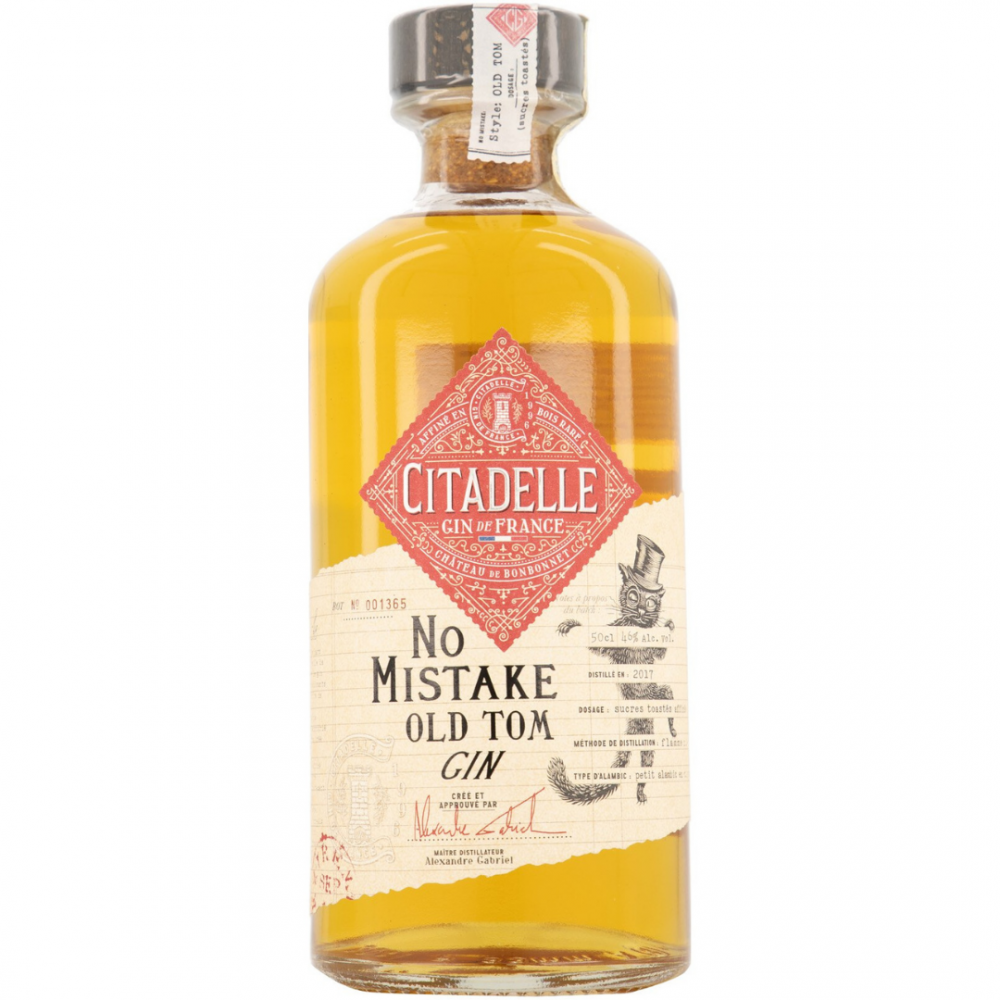 Gin Citadelle No Mistake Old Tom, 46% alc., 0.5L, Franta 0.5L