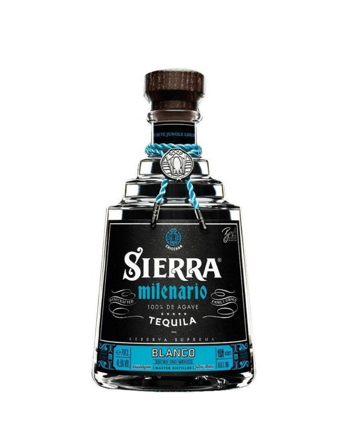 Tequila Sierra Milenario Blanco, 0.7L, 41.5% alc., Mexic alcooldiscount.ro