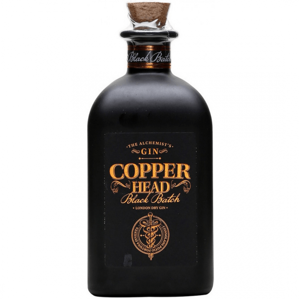 Gin Copperhead Black Batch, 42% alc., 0.5L, Belgia 0.5L