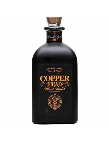 Gin Copperhead Black, 42% alc., 0.5L, Belgia