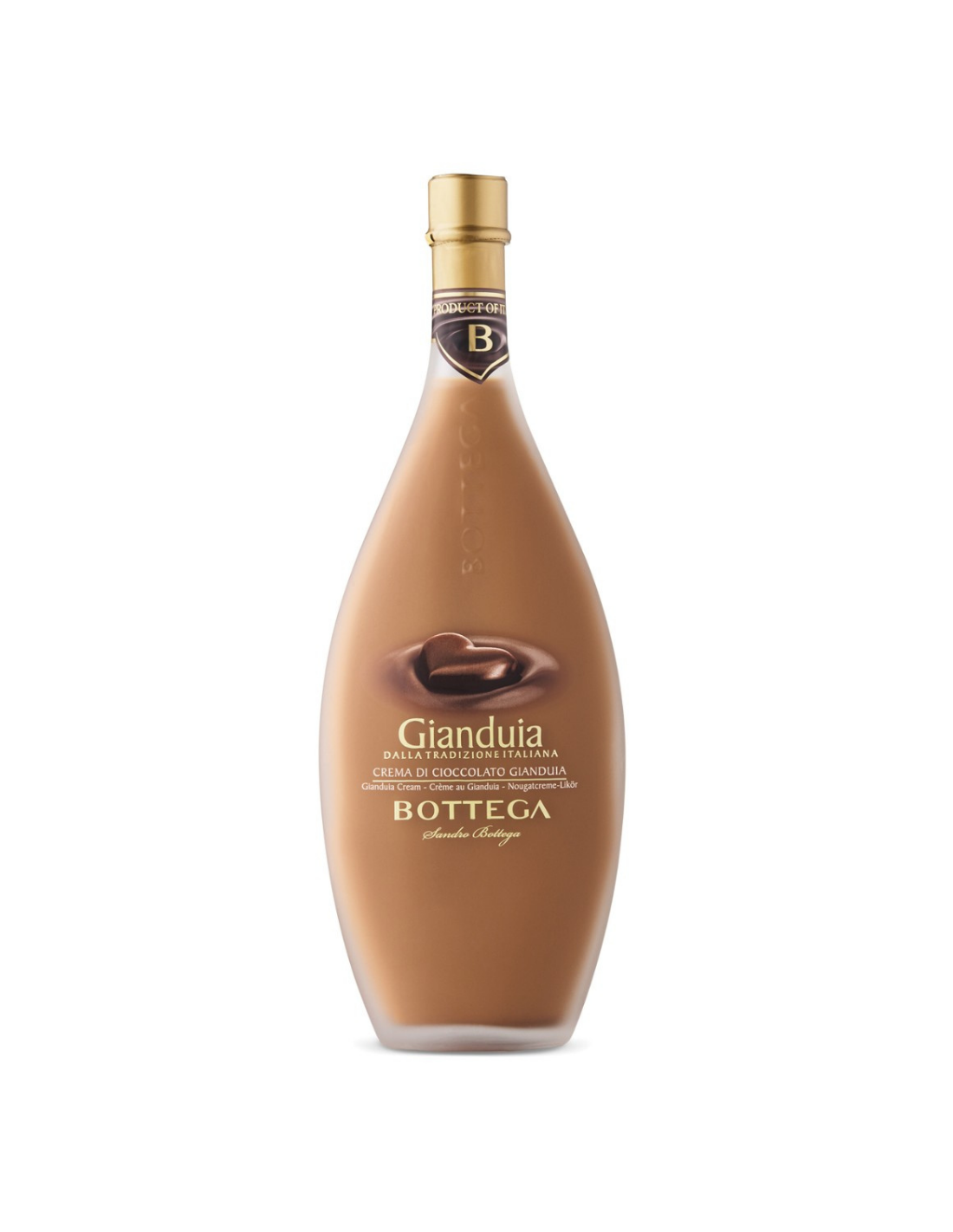 Lichior Bottega Gianduia di Cioccolato, 17% alc., 0.5L, Italia alcooldiscount.ro