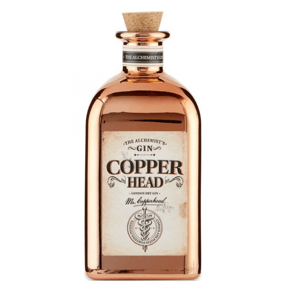 Gin Copperhead London Dry, 40% alc., 0.5L, Belgia 0.5L