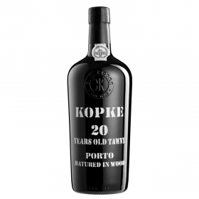 Porto red blended wine, Kopke 20 Years Old Tawny, 0.75L, 20% alc., Portugal
