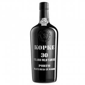 Porto red blended wine, Kopke 30 Years Old Tawny, 0.75L, 20% alc., Portugal
