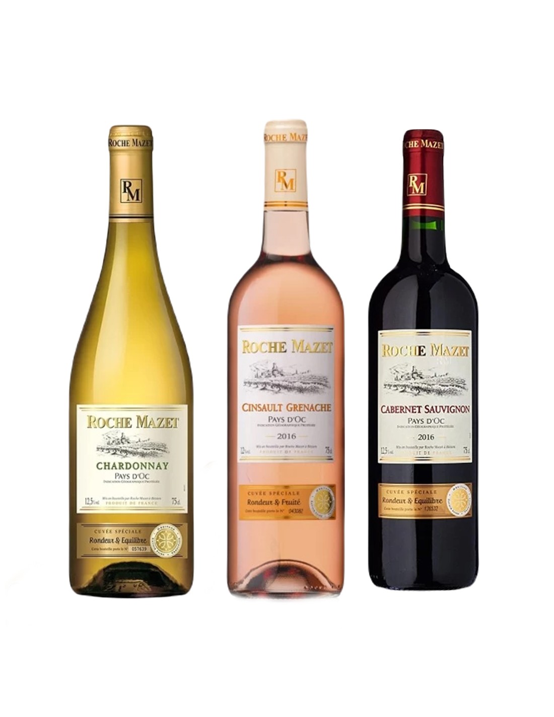 Pachet Roche Mazet French Wine Selection alcooldiscount.ro