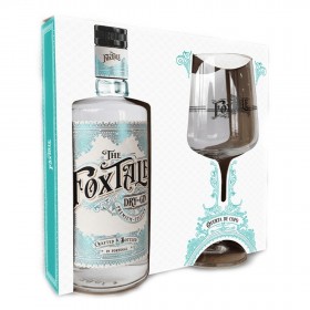 Gin The Foxtale Dry + Pahar, 40% alc., 0.7L, Portugalia