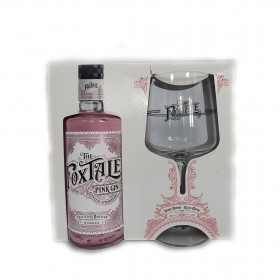 Gin The FoxTale Pink + Glass, 37.5% alc., 0.7L, Portugal