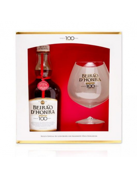 Lichior Licor Beirao d'Honra + Glass, 30% alc., 0.7L, Portugal