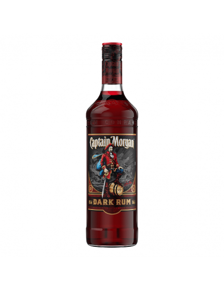 Black rum Captain Morgan Jamaica, 40% alc., 0.7L