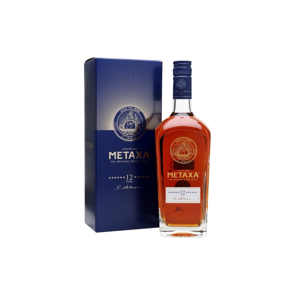 Brandy Metaxa 12*, 40% alc., 0.7L, Grecia 0.7L