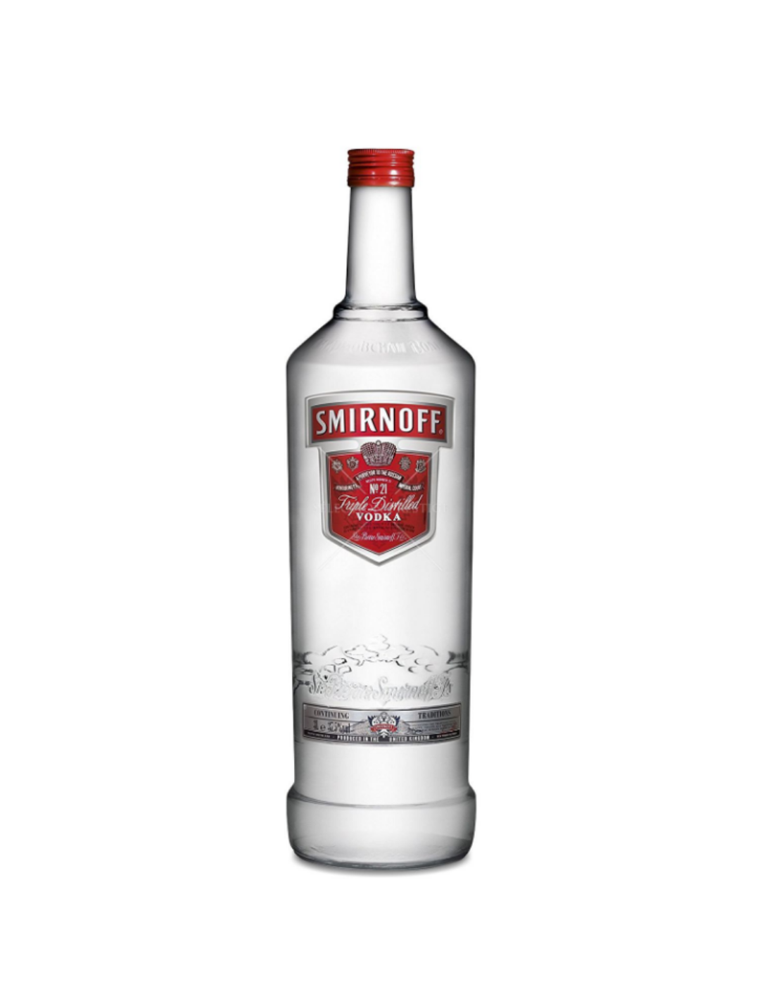 Vodca Smirnoff Red Label No. 2, 3L, 40% alc., Rusia alcooldiscount.ro