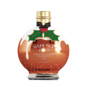 Sixpence Pud Christmas Pudding Gin Liqueur + gift box, 20% alc., 0.5L, United Kingdom