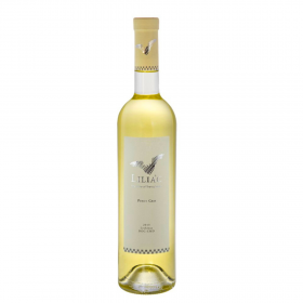 Secco white wine, Pinot Grigio, Liliac, 14% alc., 0.75L, Romania