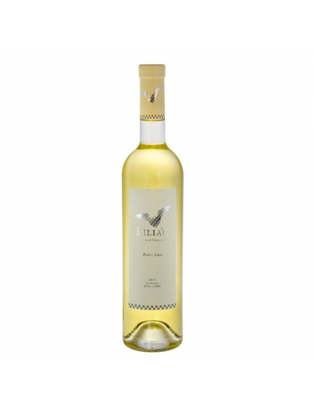 Vin alb sec, Pinot Grigio, Liliac, 14% alc., 0.75L, Romania