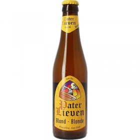 Bere blonda Pater Lieven, 0.33L, 6.5% conc. alc., Belgia