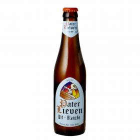 Pater Lieven Wit white beer, 0.33L, 4.5% alc., bottle, Belgium