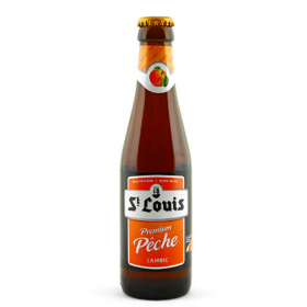 St. Louis Premium Peche Blonde Beer, 2.6% alc., 0.25L, bottle, Belgium