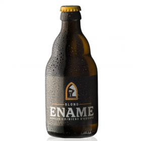 Unfiltered blonde beer Ename, 6.6% alc., 0.33L, Belgium