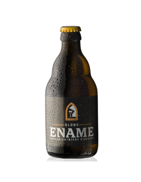 Unfiltered blonde beer Ename, 6.5% alc., 0.33L, Belgium