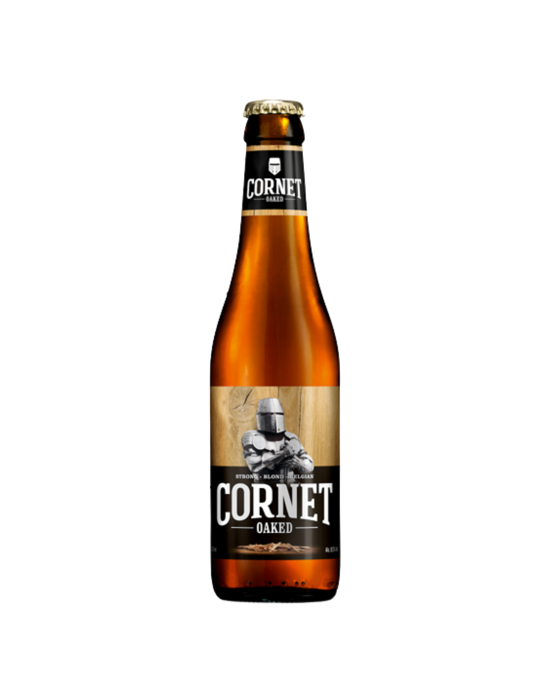 Bere blonda Cornet Oaked, 8.5% alc., 0.33L, sticla, Belgia