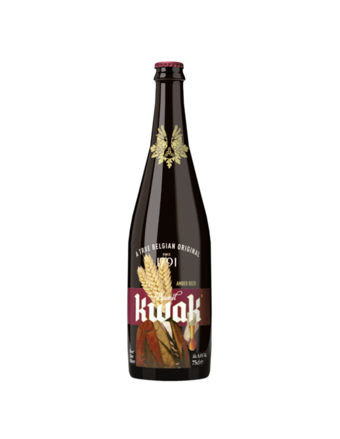 Bere blonda Pauwel Kwak, 8.4% alc., 0.75L, sticla, Belgia alcooldiscount.ro