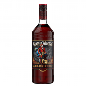 Black rum Captain Morgan Jamaica, 1L