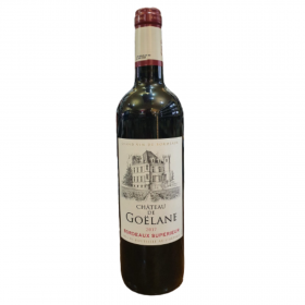 Red wine Chateau de Goelane, 13% alc., 0.75L, France