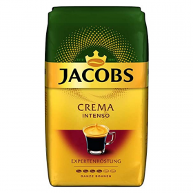 Jacobs Crema Intenso Coffee Beans, 1 kg