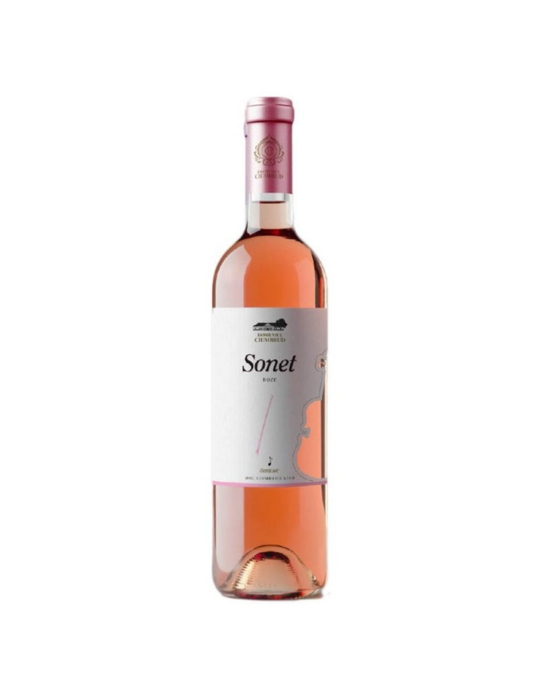 Vin rose demisec, Pinot Noir & Feteasca Neagra, Sonet, Ciumbrud, 13% alc., 0.75L, Romania