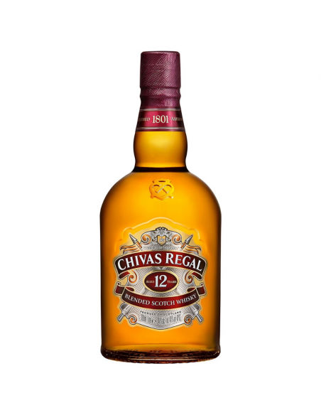 Blended Whisky Chivas Regal, 12 years, 40% alc., 0.7L, Scotland