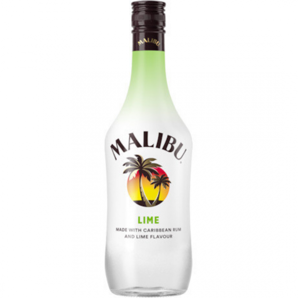 Lichior Malibu Lime, 21% alc., 0.7L, Spania 0.7L