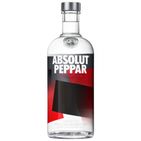 Absolut Peppar Flavored Vodka, 0.5L, 40% alc., Sweden