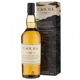 Caol Ila Islay Single Malt Scotch Whisky + gift box, 0.7L, 43% alc.,12 years, Scotland