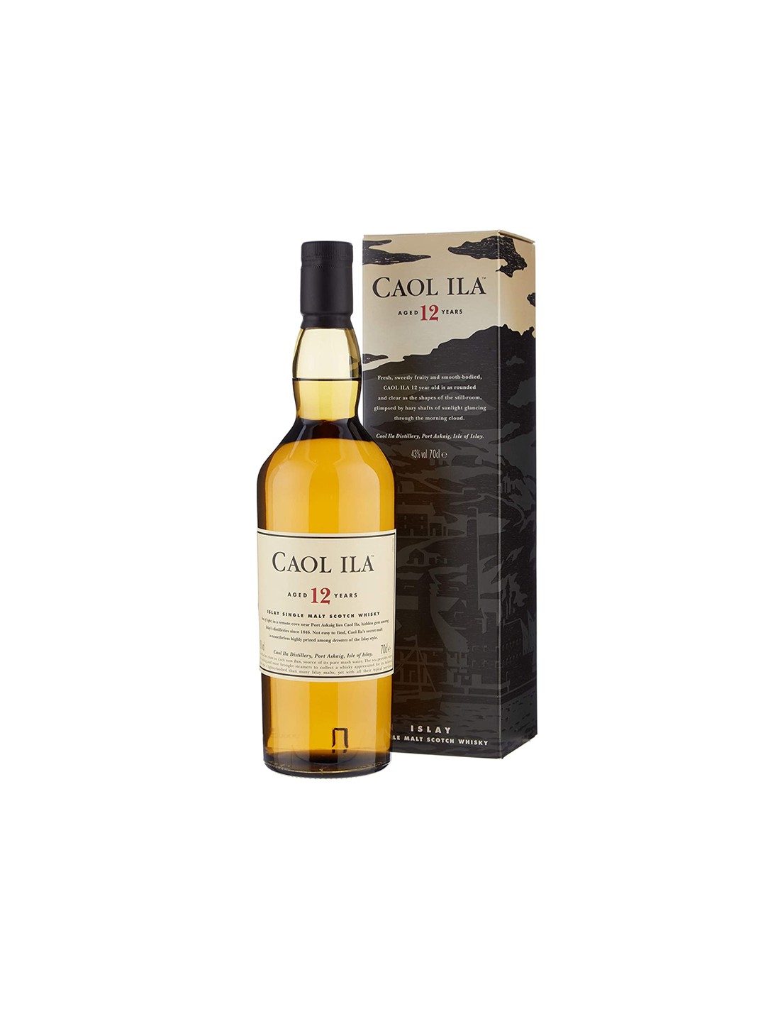 Whisky Caol Ila Islay Single Malt, 0.7L, 43% alc.,12 ani, Scotia alcooldiscount.ro