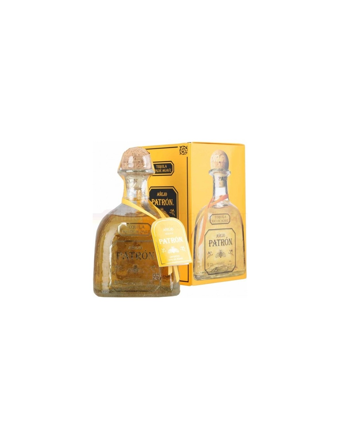 Tequila aurie Patron Anejo, 0.7L, 40% alc., Mexic alcooldiscount.ro