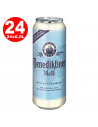 Pack 24 pieces Blonde beer filtered Benediktiner Hell, 5% alc., 0.5L, Germany