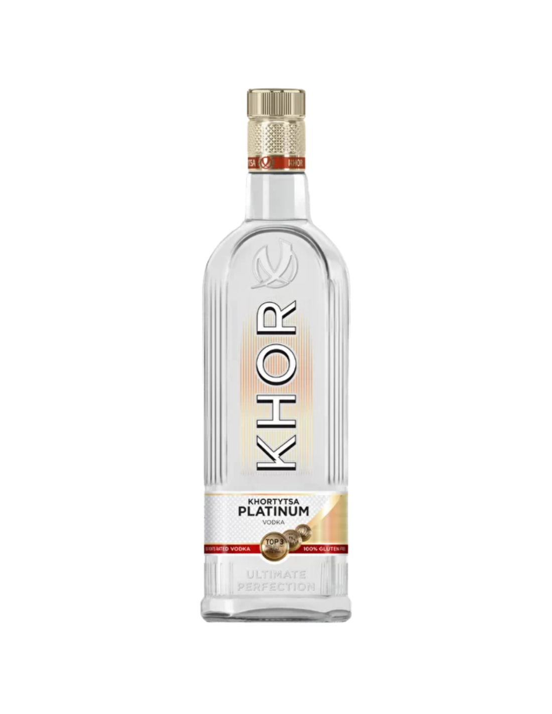 Vodca Khortytsa Khor Platinum 40% alc., 0.7L alcooldiscount.ro