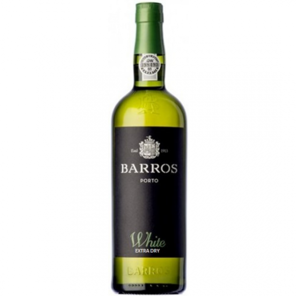 Vin porto alb sec Barros White Extra Dry, 0.75L, 20% alc., Portugalia