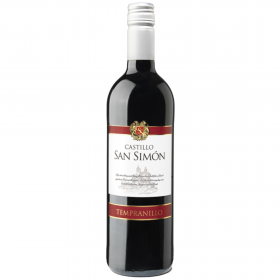 Vin rosu sec, Tempranillo, Castillo San Simon Jumilla, 12.5% alc., 0.75L, Spania