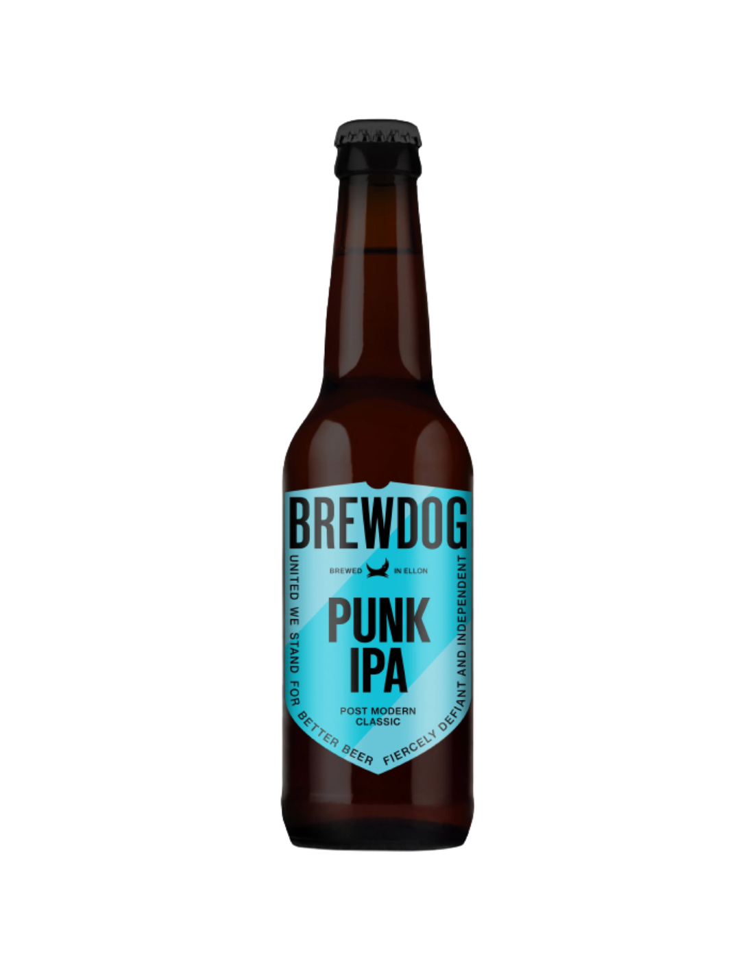 Bere blonda, artizanala BrewDog Punk IPA, 5.6% alc., 0.33L, Scotia alcooldiscount.ro