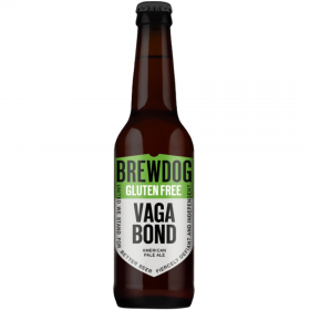 BrewDog Vagabond Pale Ale gluten free blonde craft beer, 4.5% alc., 0.33L, Scotland