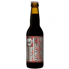 BrewDog Tokyo black craft beer, 16.5% alc., 0.33L, Scotland