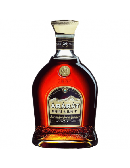 Ararat Nairi 20 Years Brandy, 40% alc., 0.7L, Armenia