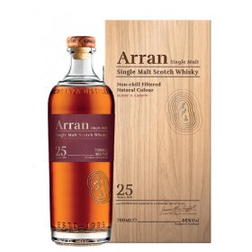Arran 25 Year Old Single Malt Scotch Whisky, 0.7L, 46% alc., Scotland