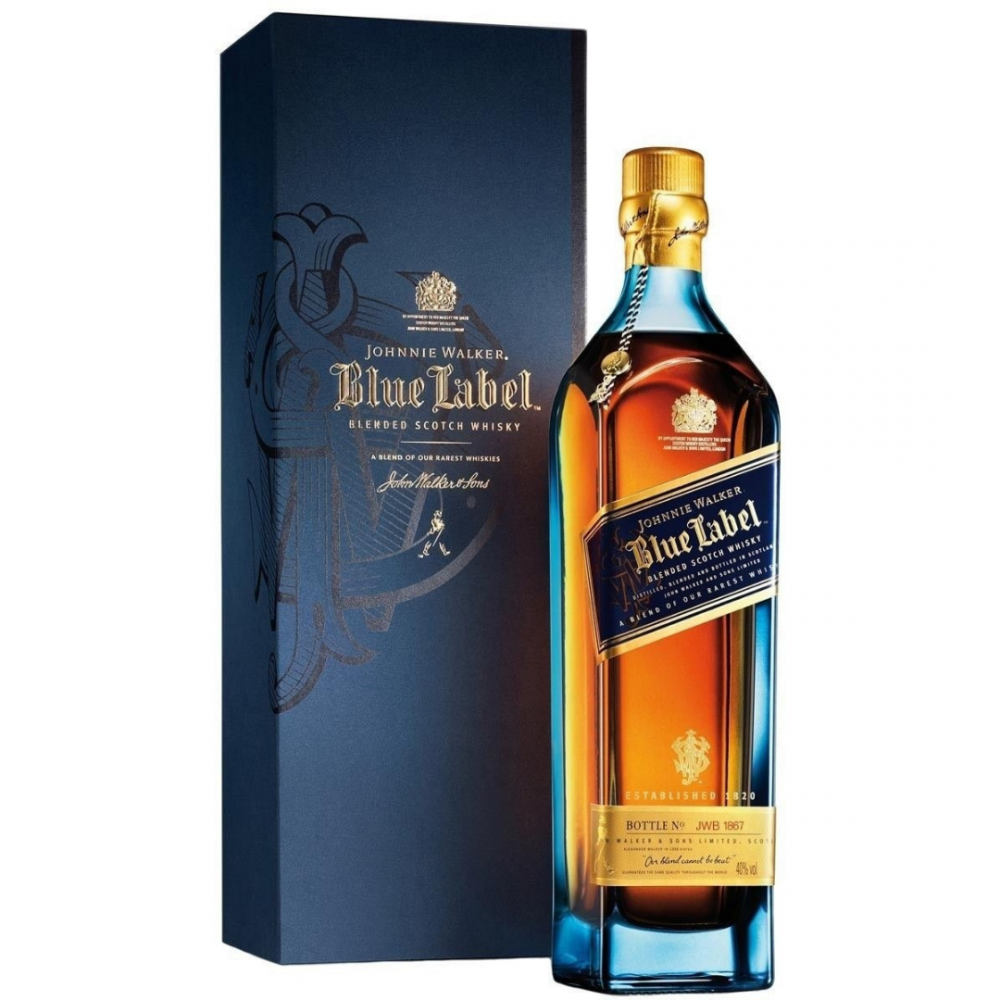 Whisky Johnnie Walker Blue Label Blended Scotch, 0.7L, 40% alc., Marea Britanie 0.7L