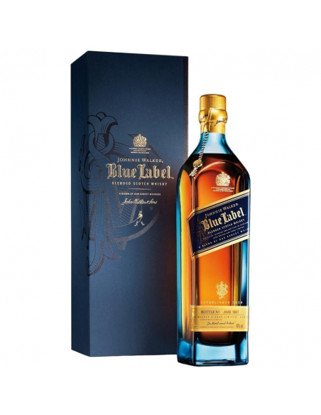 Johnnie Walker Blue Label Blended Scotch Whisky, 0.7L, 40% alc., UK