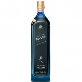 Johnnie Walker Blue Label Ghost and Rare Port Ellen Blended Scotch Whisky, 0.7L, 43.8% alc., UK