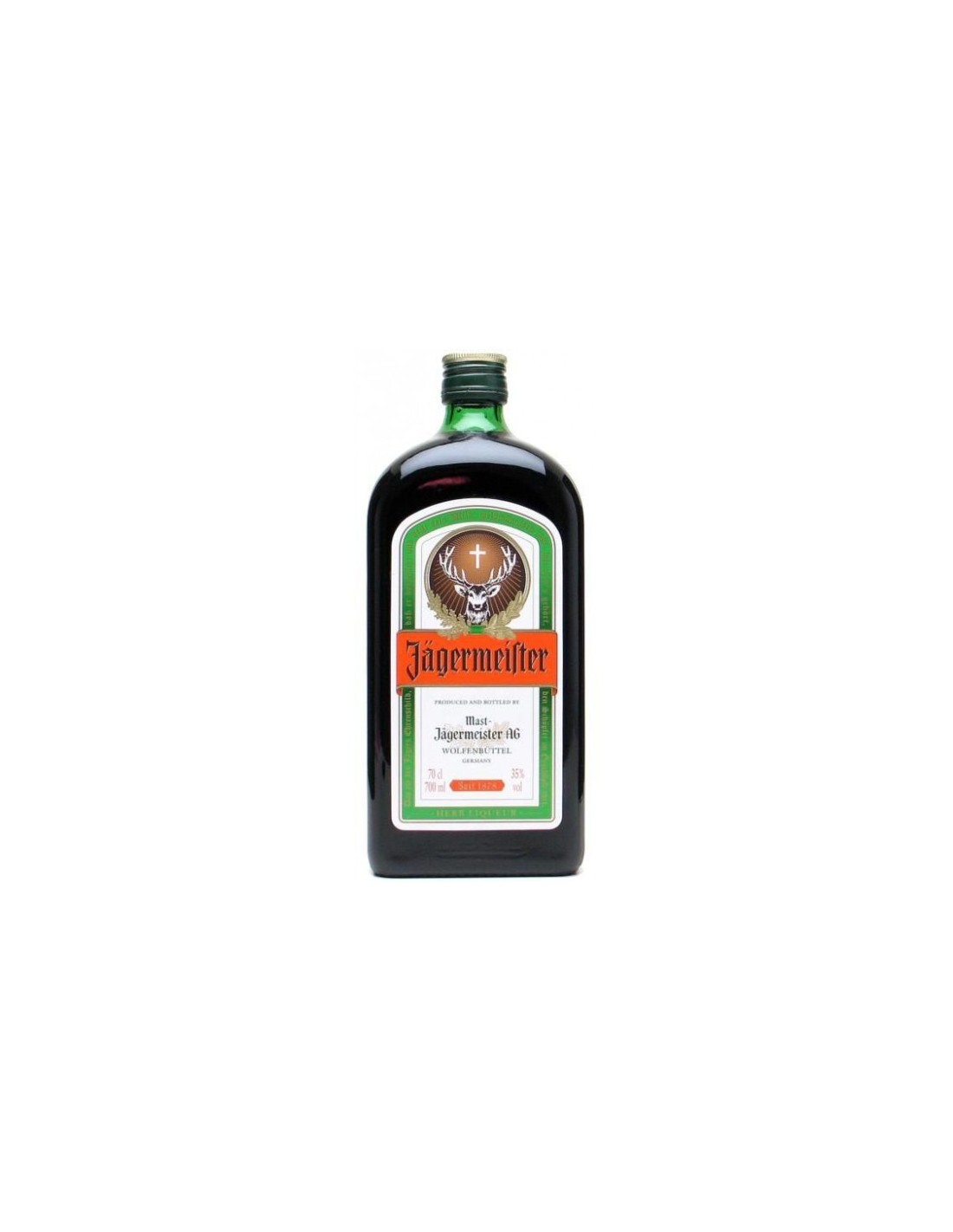 Lichior digestiv Jagermeister, 35% alc., 0.7L, Germania alcooldiscount.ro